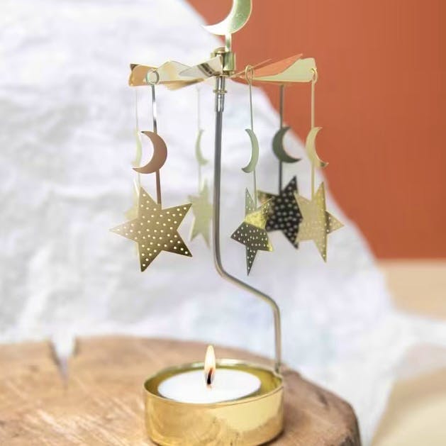 John Lewis Moon & Stars Tealight Candle Holder, £10