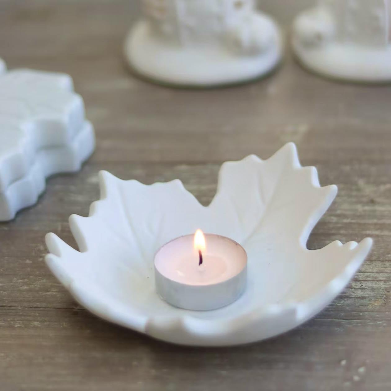 Pretty Little Home Leaf Tea light holder, £12.95