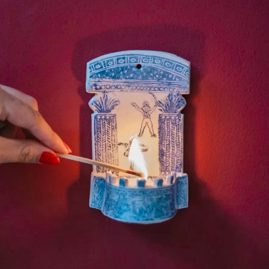 Holly.Co Nutcracker Theatre Tealight Wall Sconce, From £56