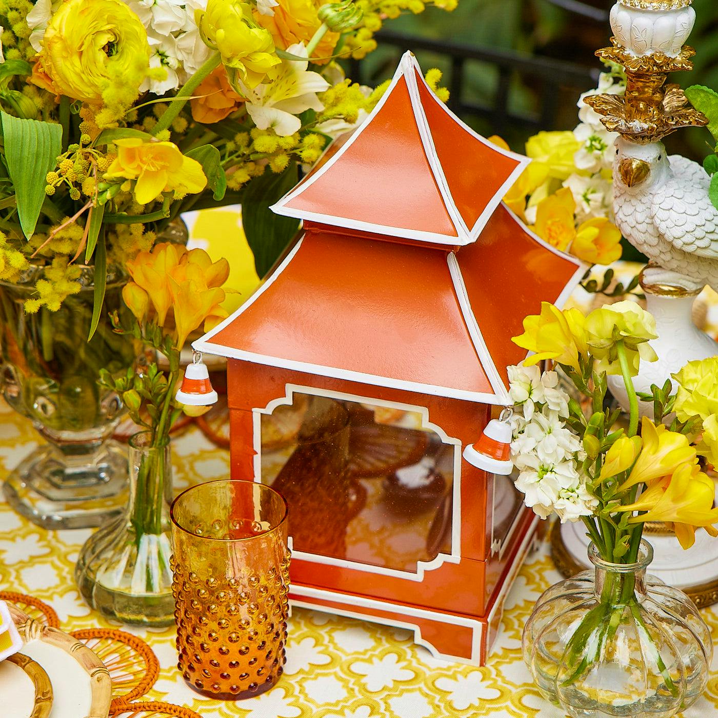Mrs Alice Burnt Orange Pagoda, £98