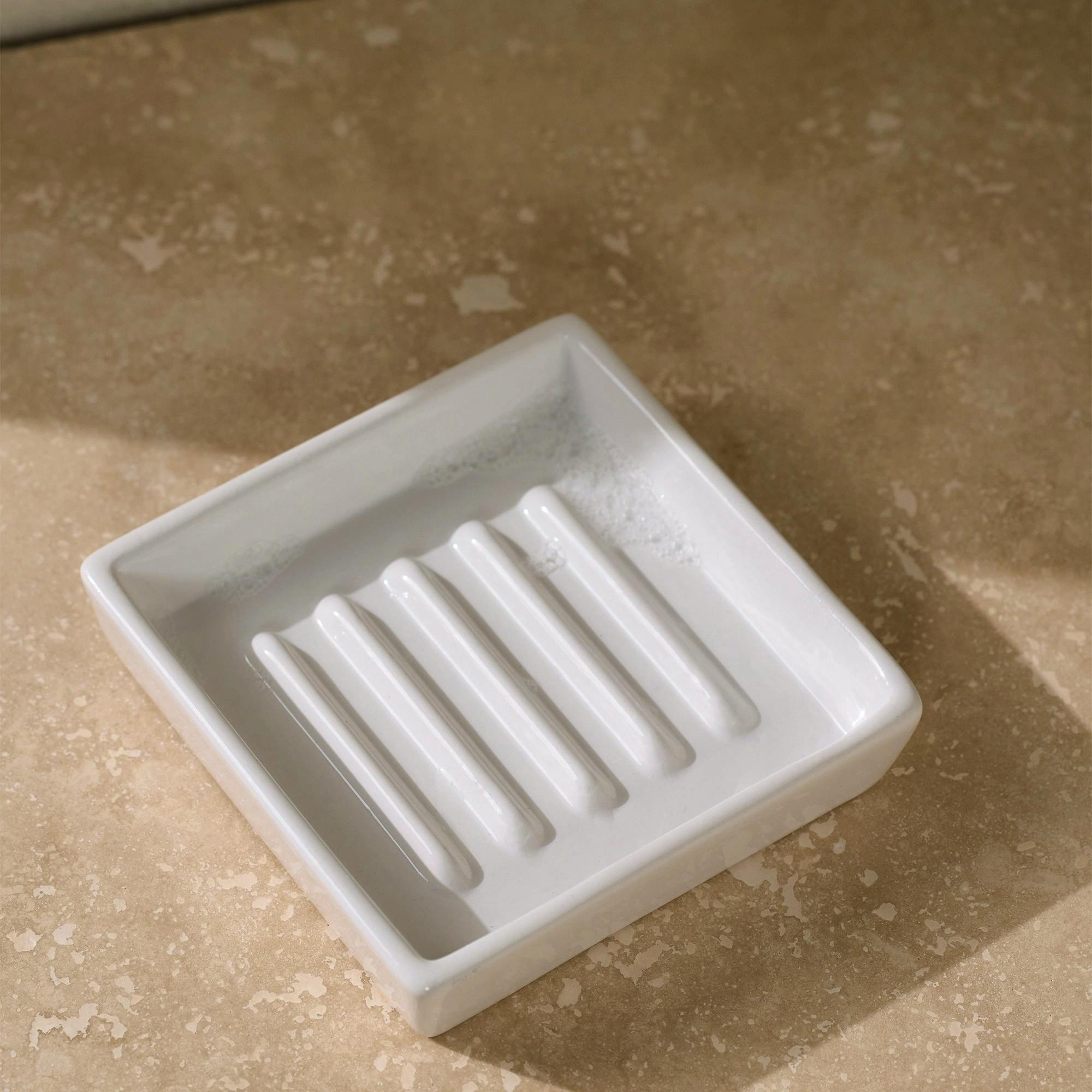 The White Company Morston Soap Dish, £10