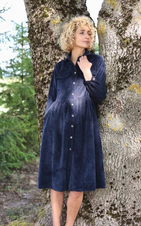 Off/On Clothing Corduroy Shirt Dress, €125