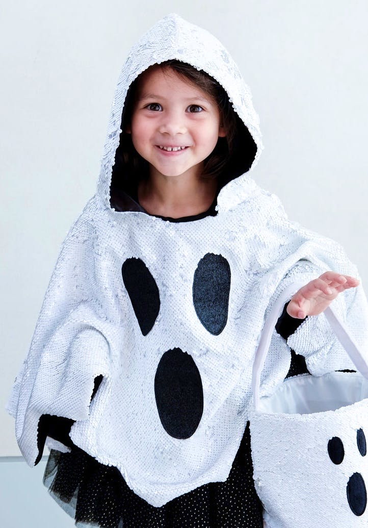 Mimi & Lula Sequin Ghost Cape, £50
