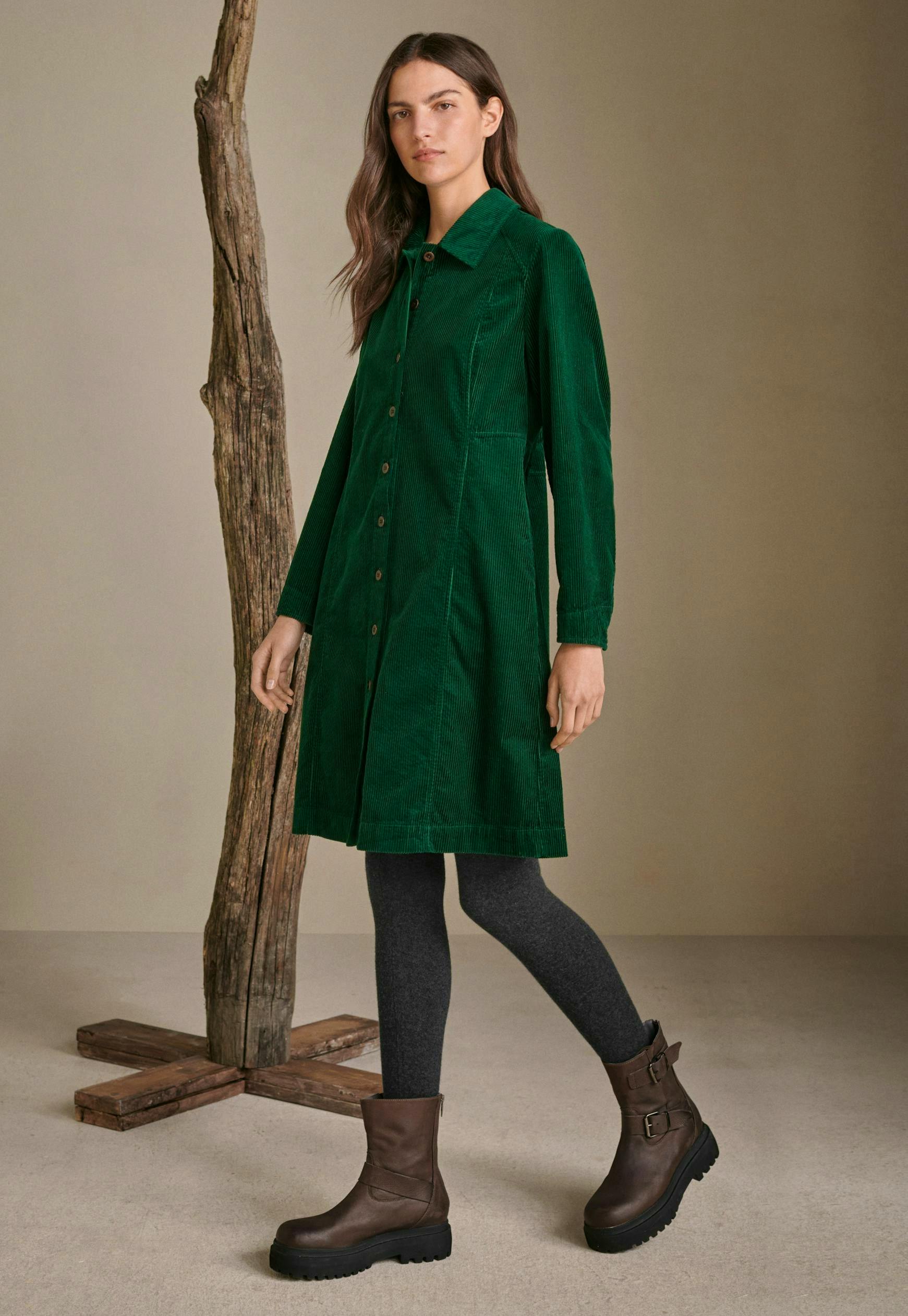 Poetry Button-Through Dress, £159