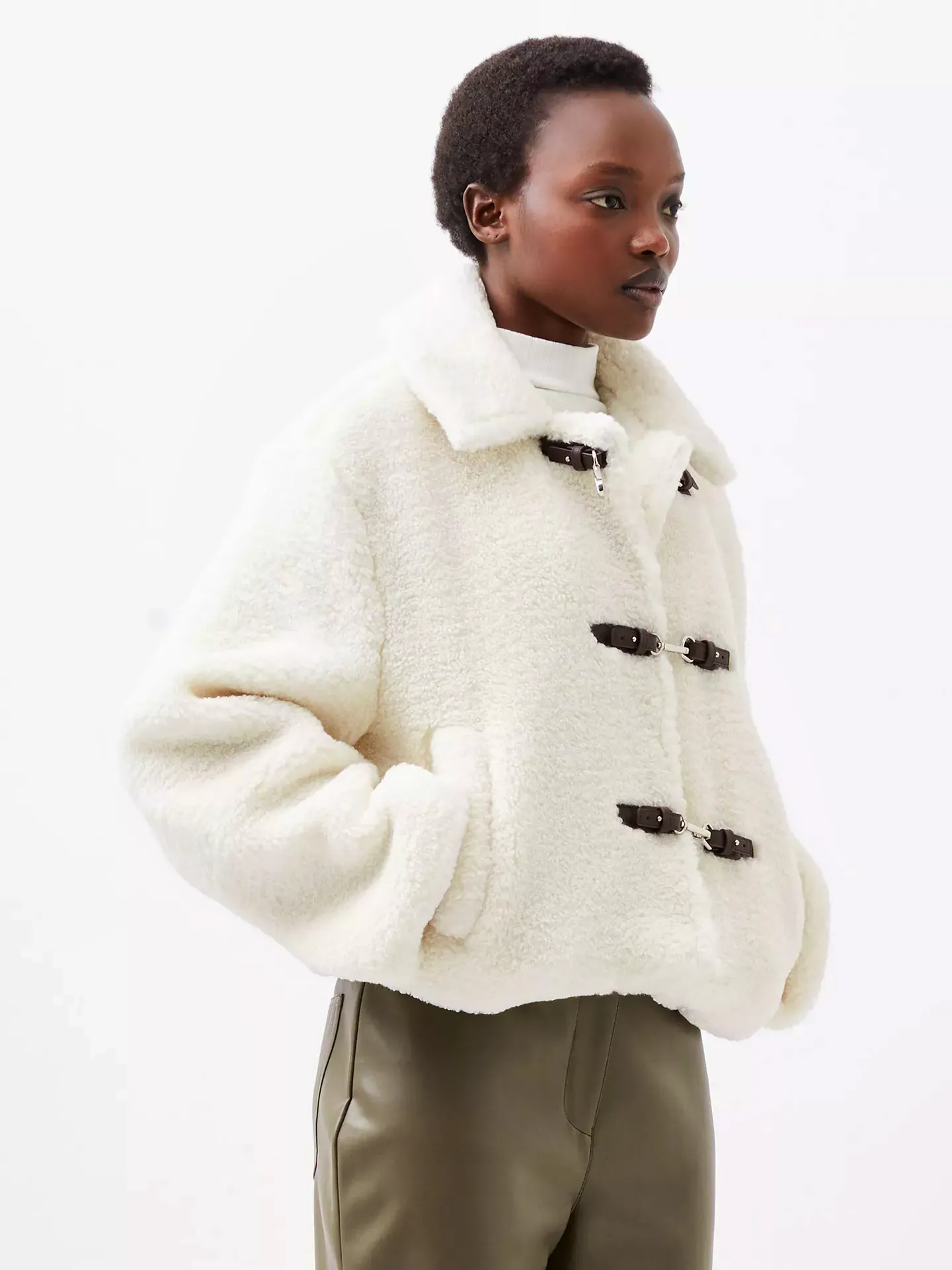 French Connection Alex Faux Fur Jacket, £140