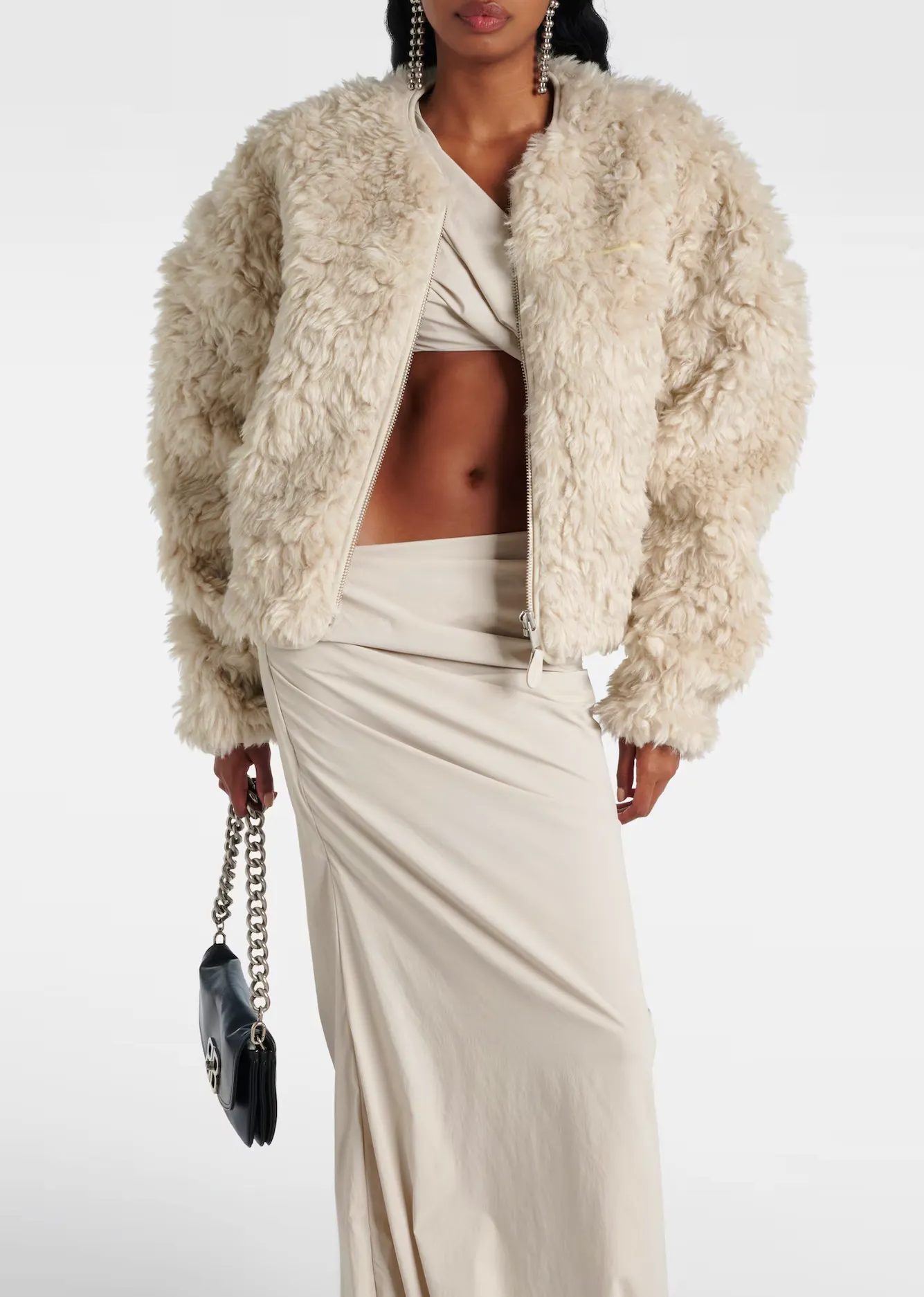 Entire Studios Shaggy Faux Fur Jacket, £250
