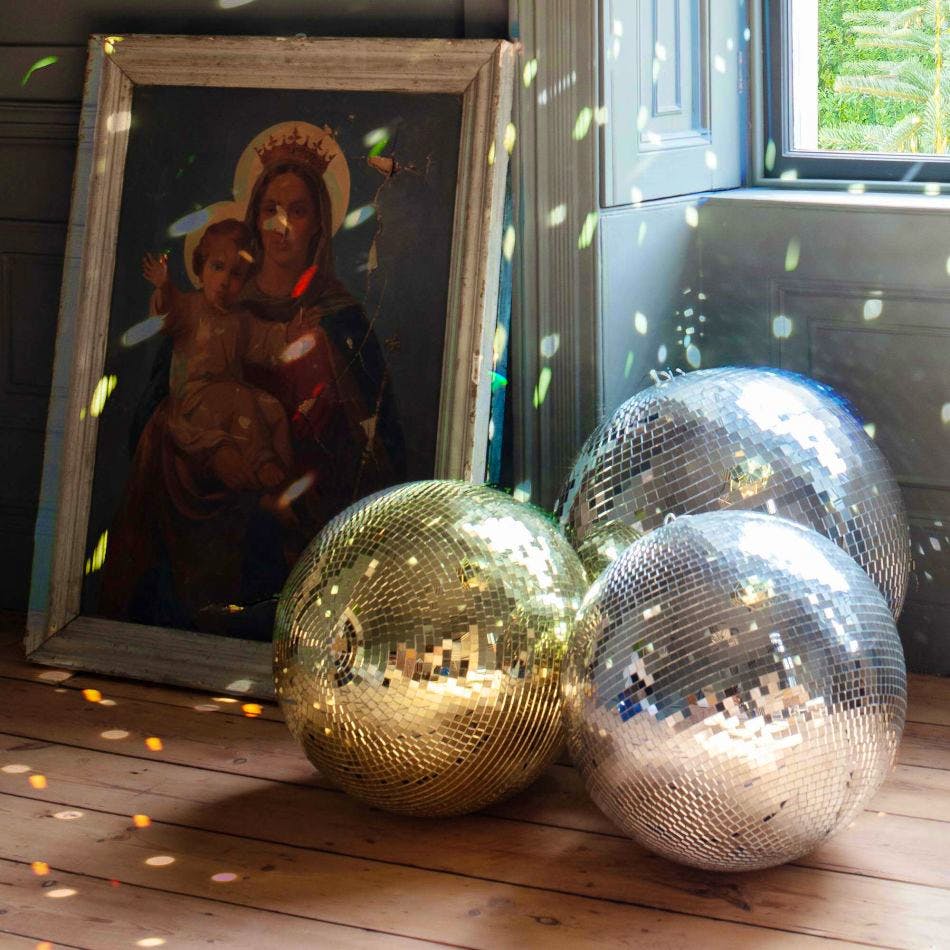 Gold Disco Ball £99
