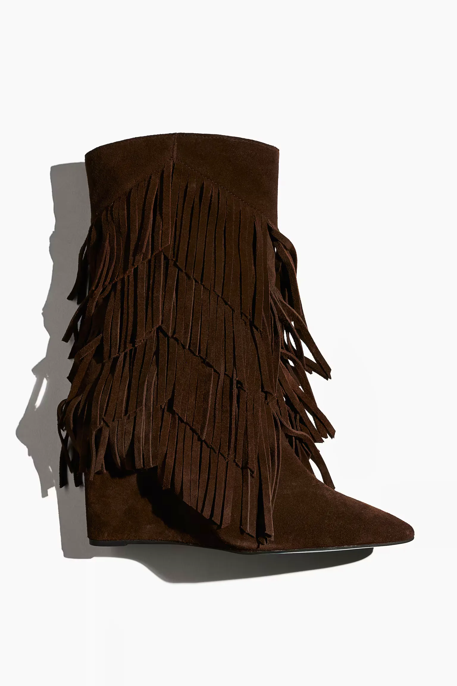 H&M Suede Fringed Boots, £129