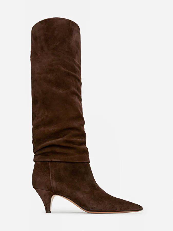 Arket Slouchy Suede Boots, £319