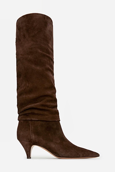 Arket Slouchy Suede Boots, £319