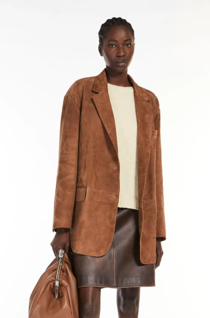 Weekend Maxmara Oversized Suede Jacket, £660
