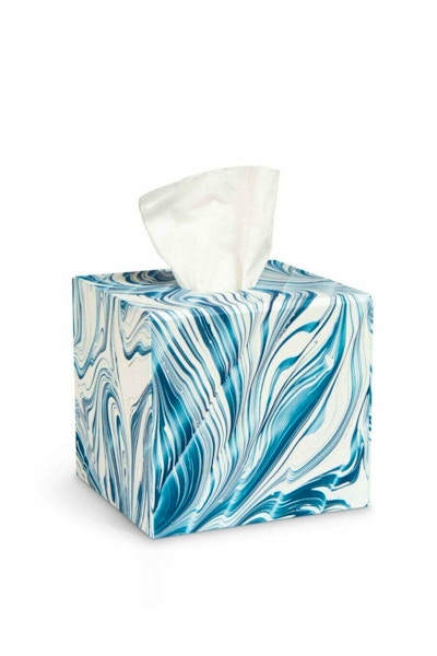 Blue Tissue Box £50