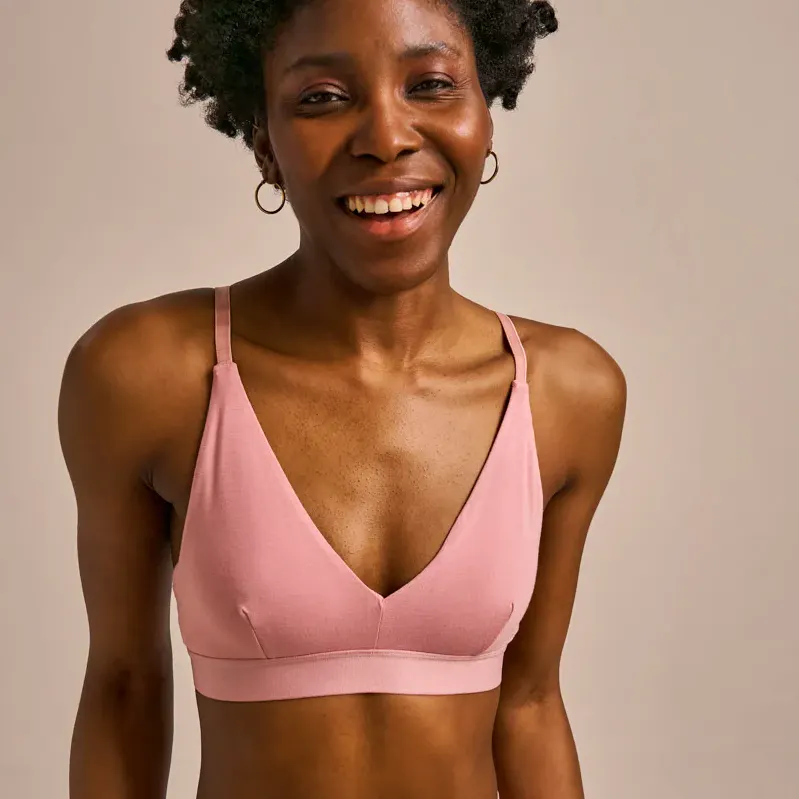 Bamboo Clothing Bamboo Triangle Bralette, £24