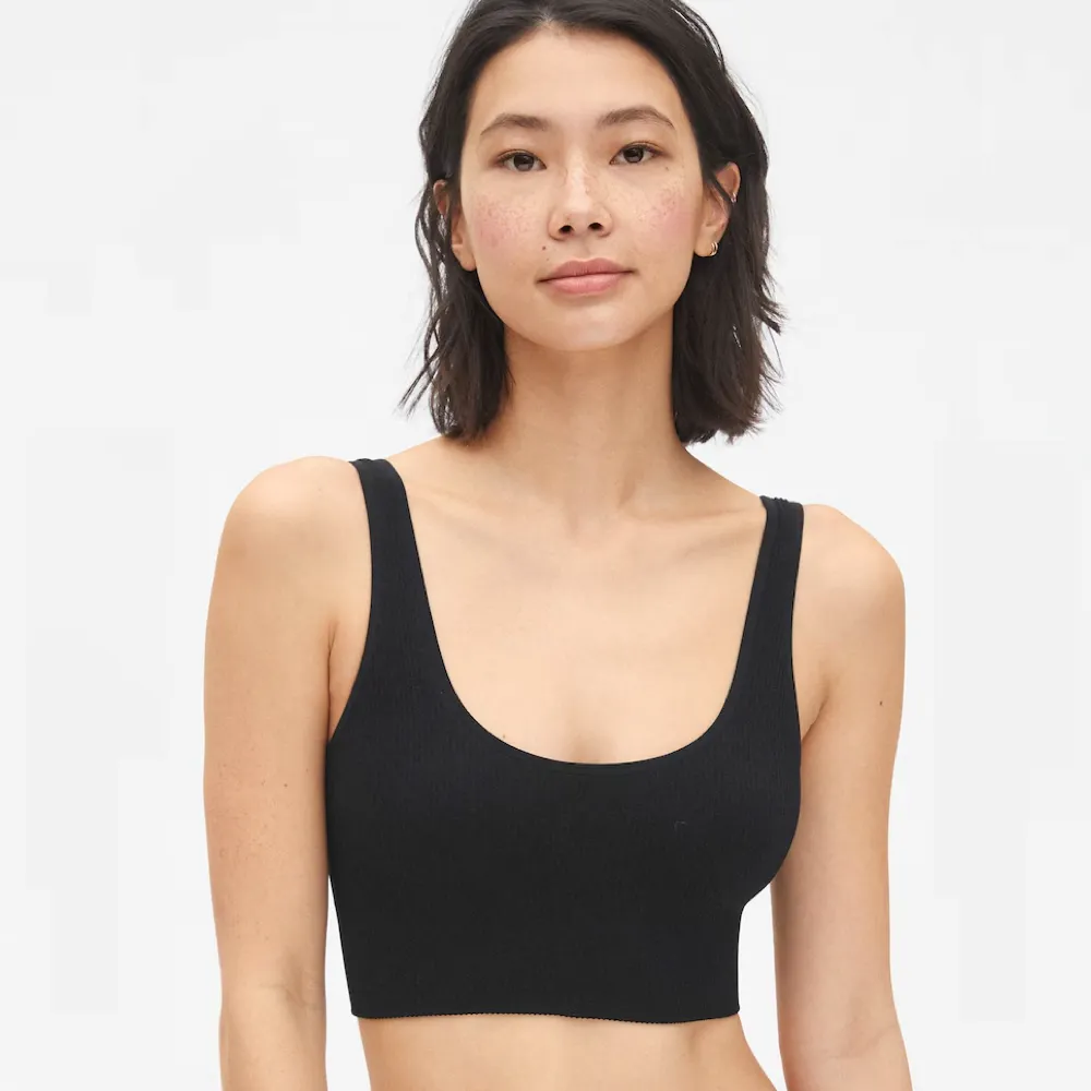 Gap Seamless Ribbed Bralette, £20