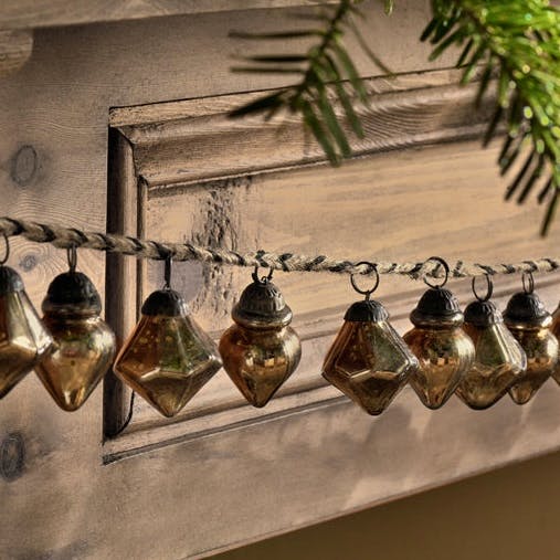 Nkuku Ekiti Bauble Garland, £45