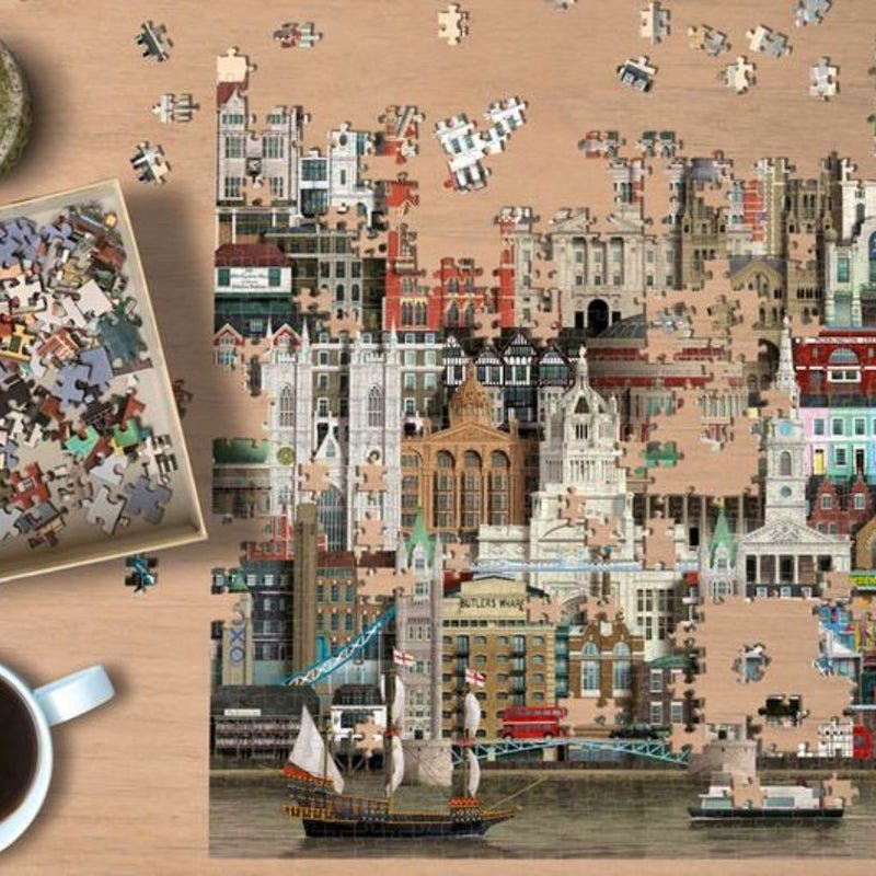 Life of Riley London Jigsaw Puzzle, 1000 pieces, £39