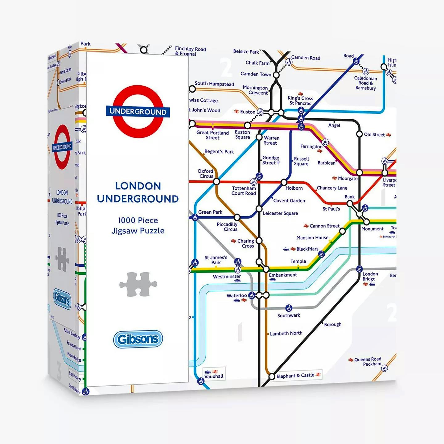 Hamleys TFL London Underground Tube Map, 1000 pieces, £16.99