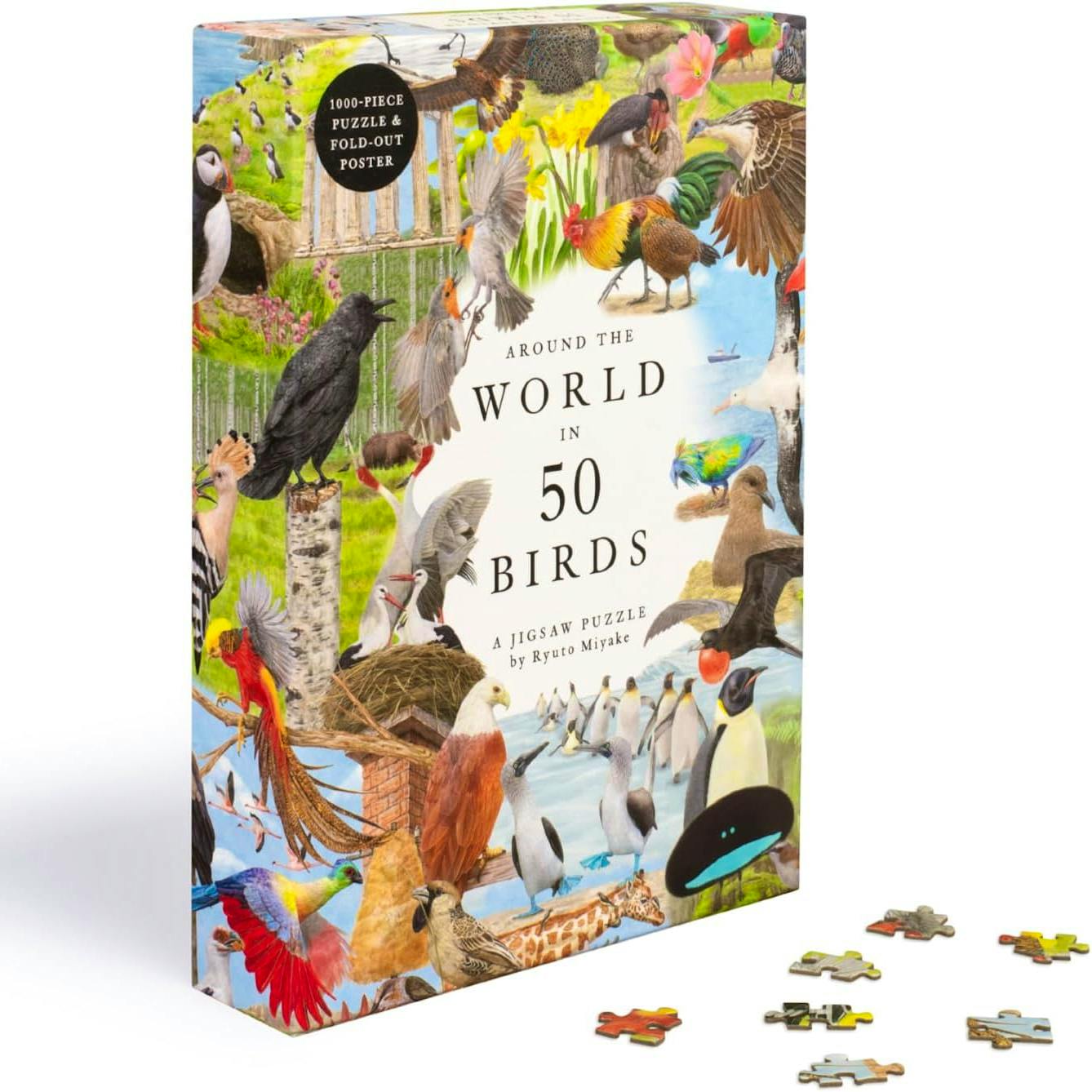Waterstones Around The World In 50 Birds, 1000 pieces, £16.99