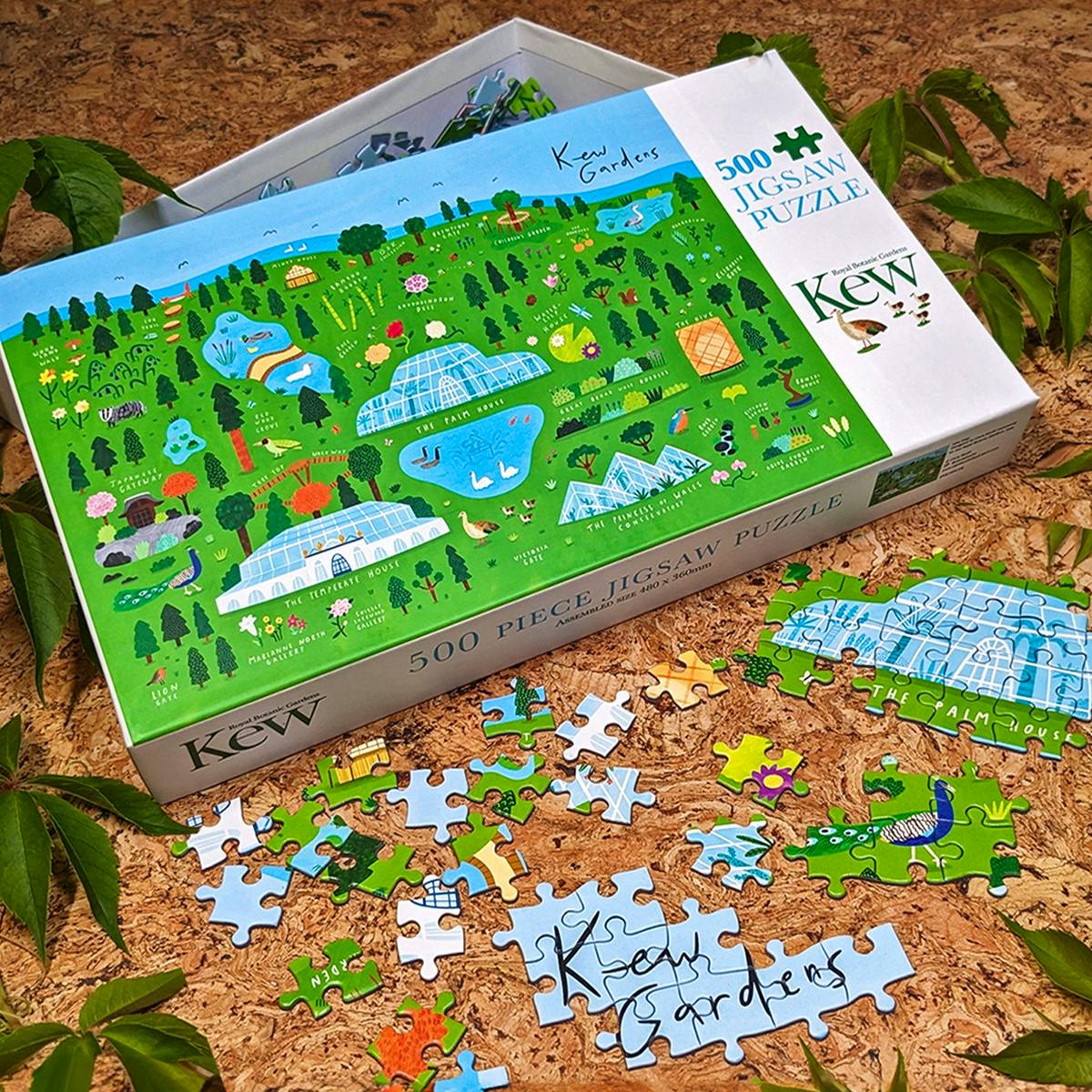 Royal Botanic Gardens, Kew Kew Map Jigsaw Puzzle, 500 pieces, £18