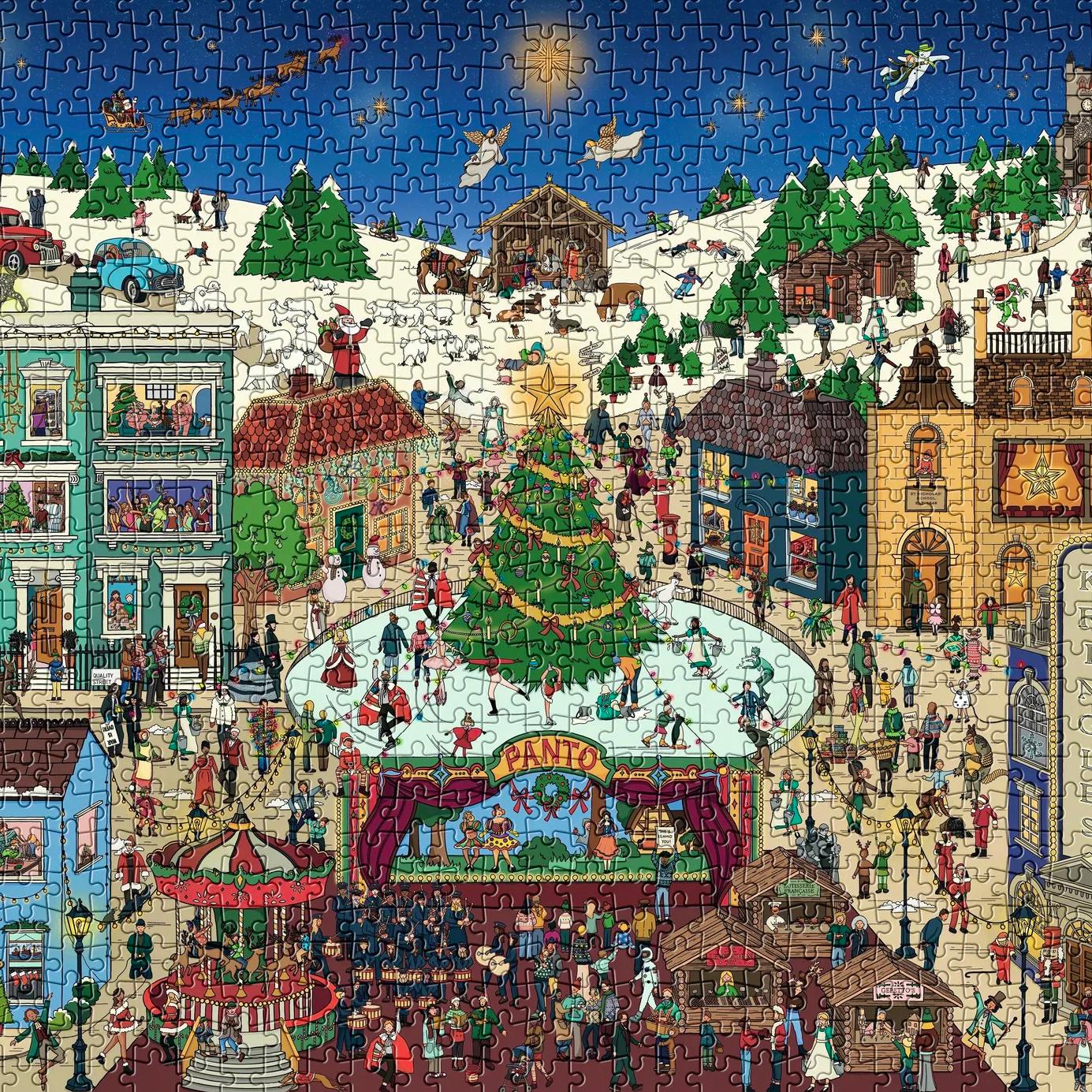 The Original Jigsaw Co All Things Christmas!, 1000 or XL500 pieces, £30