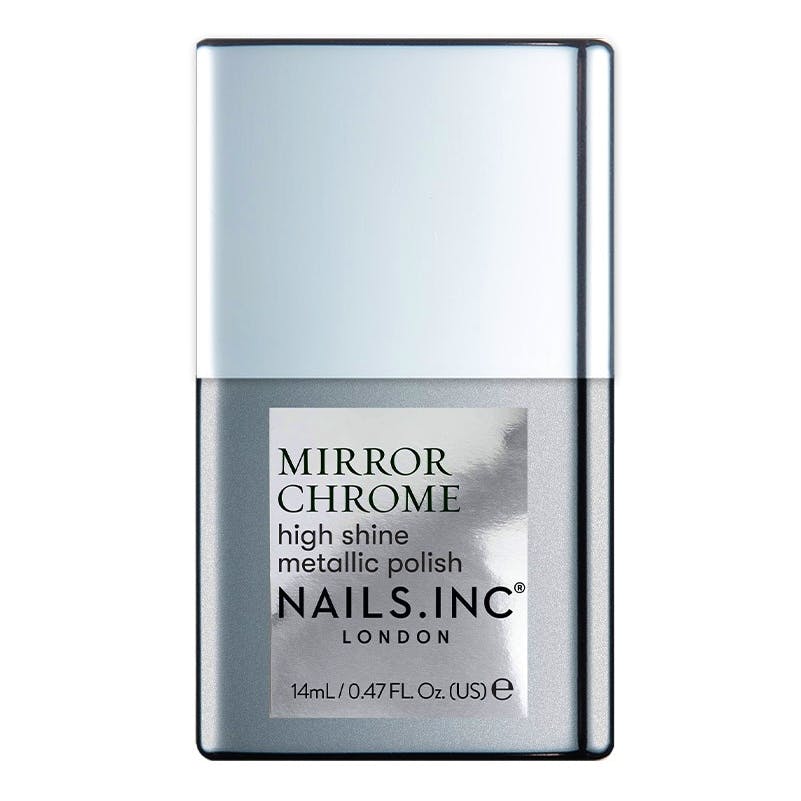 Nails INC Mirror Chrome Silver Served, £11