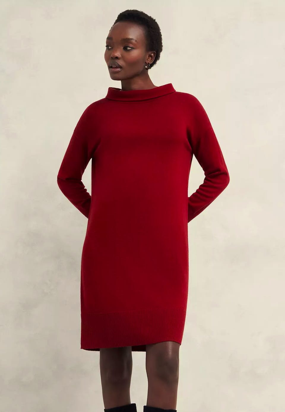 Hobbs Audrey Merino Knitted Dress, £129
