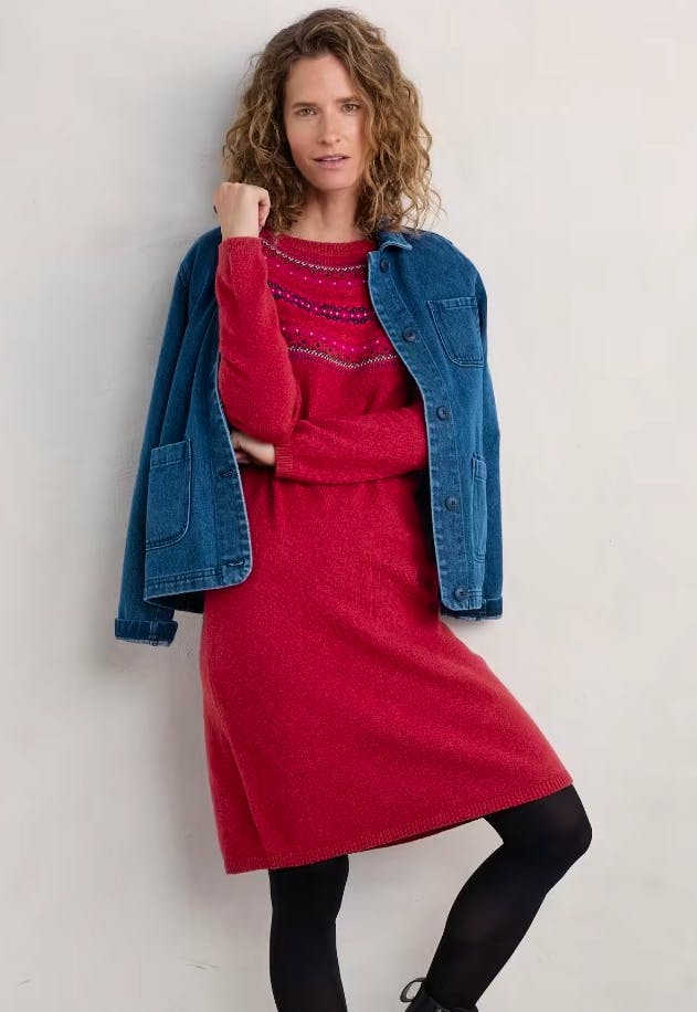 Seasalt Centrepiece Knitted Dress, £90