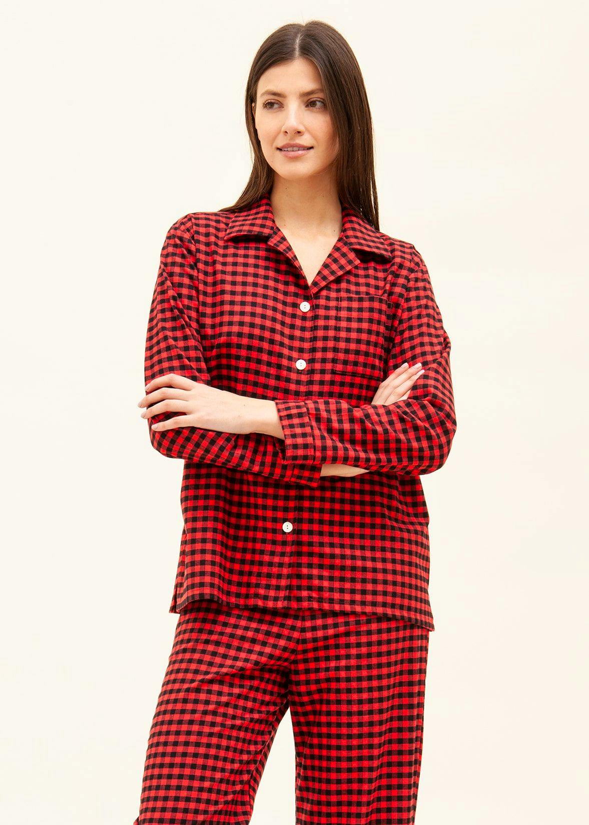 PJ Pan Carnaby Check Pyjamas, £145