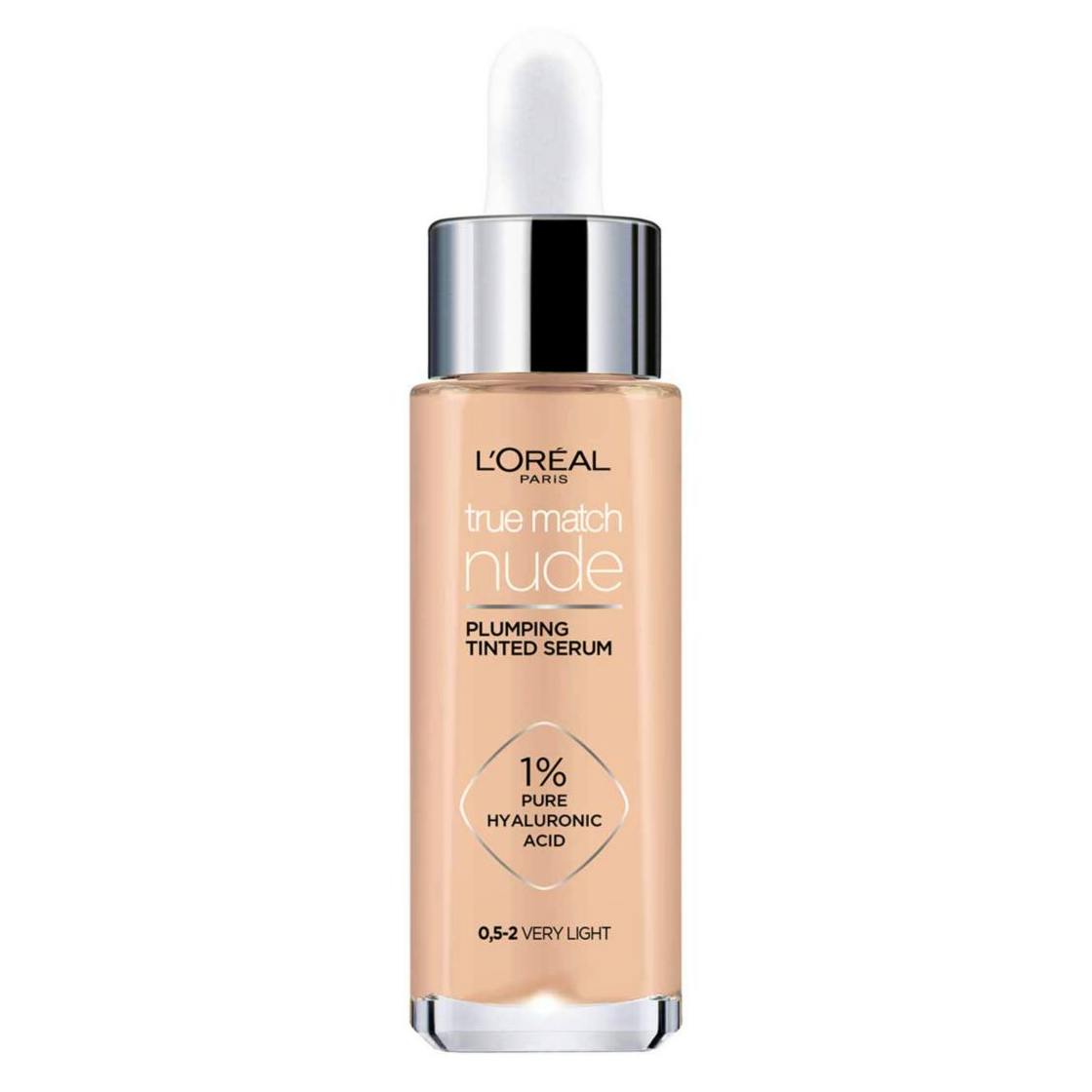 L’Oreal Nude Match Serum Foundation, £15