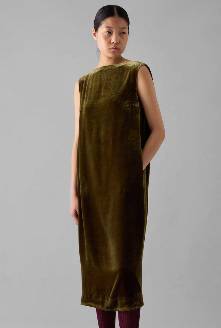 Toast Fluid Silk Velvet Dress, £255