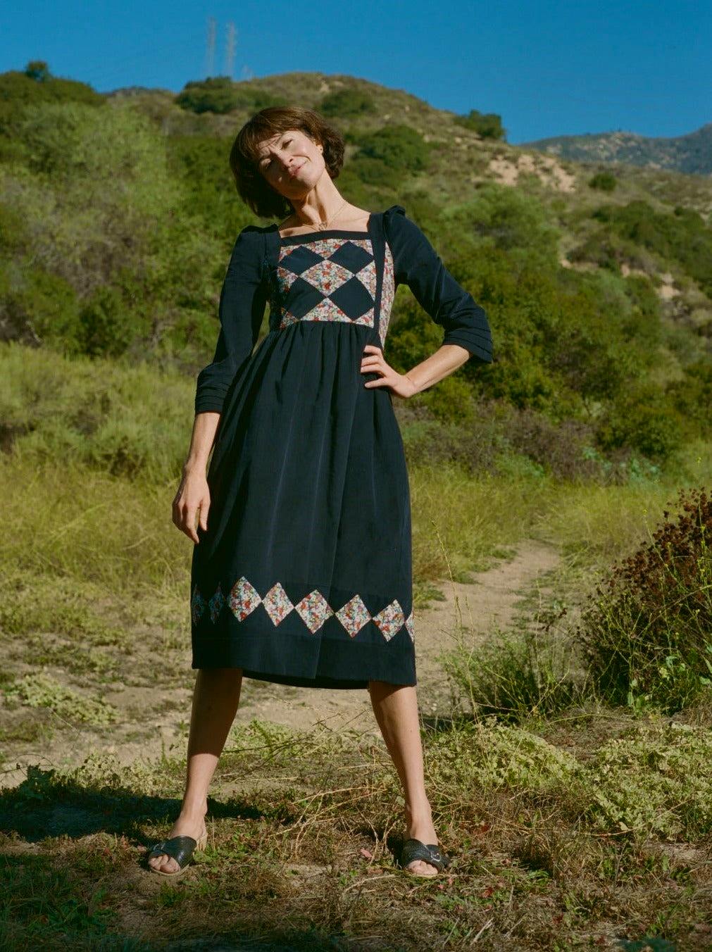 O Pioneers Jemima Patchwork Navy, £347 (Was £495)