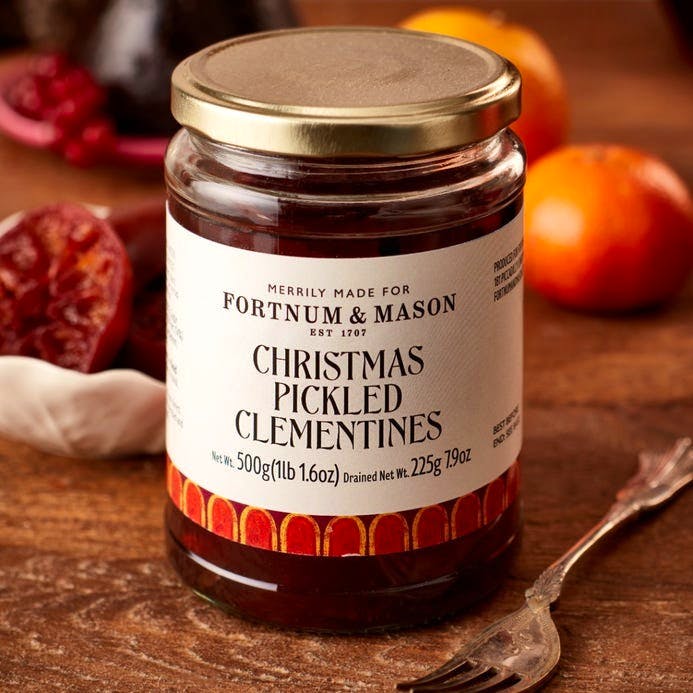 Spiced Pickled Clementines with Fortnum's LBV Port £9.95