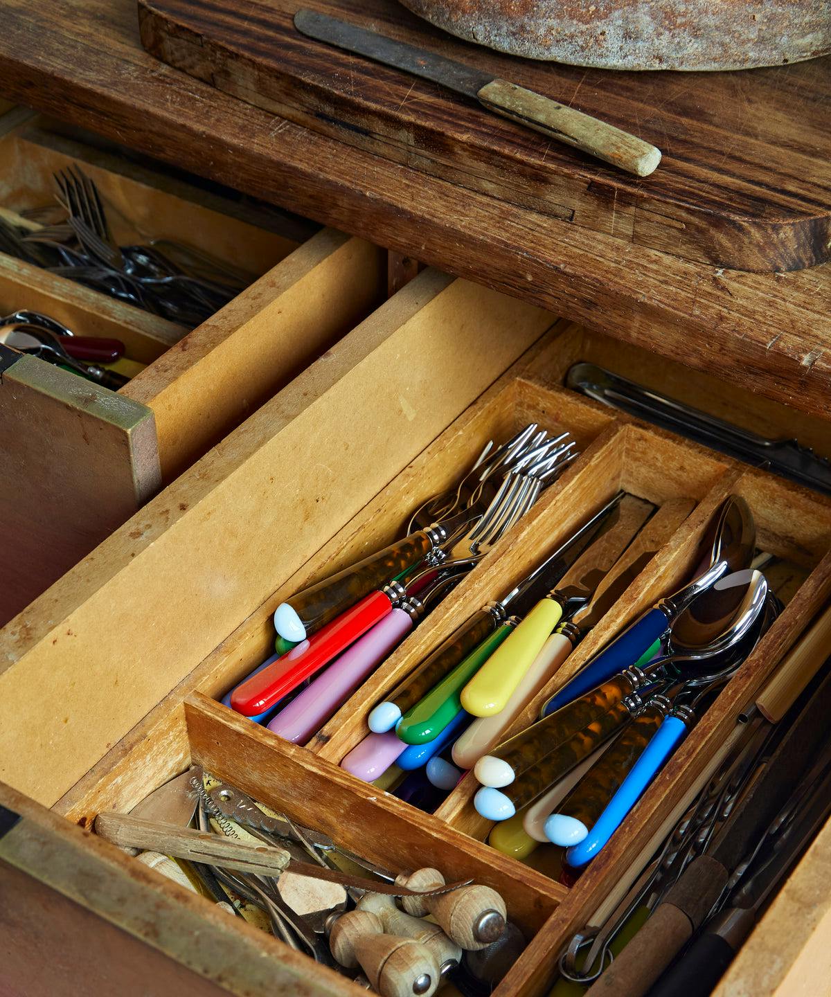 Matilda Goad 8 Piece Cutlery Rainbow Set, £110