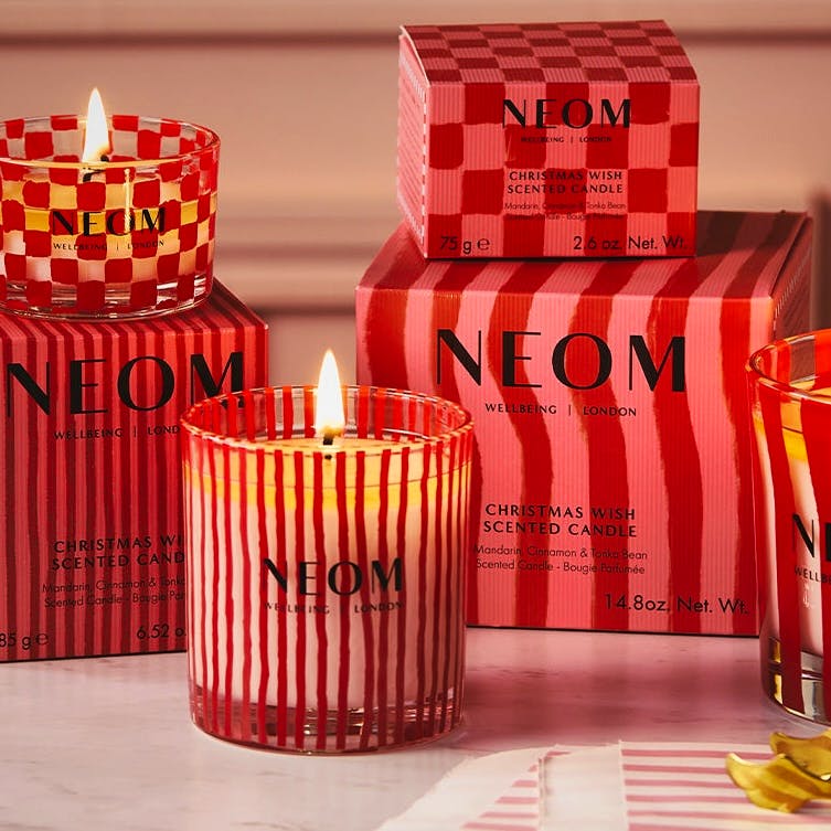Neom Christmas Wish Scented Candle (3 Wick), £55