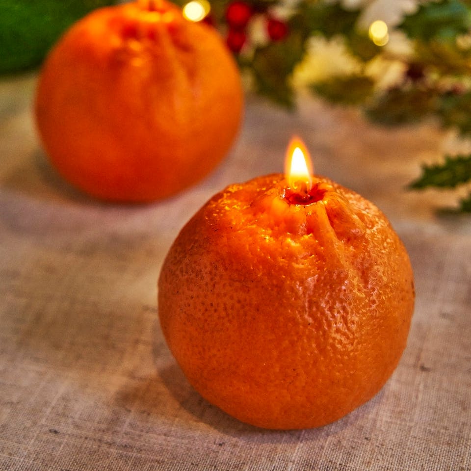 Holly Co. Christmas Orange Candle, £19.95