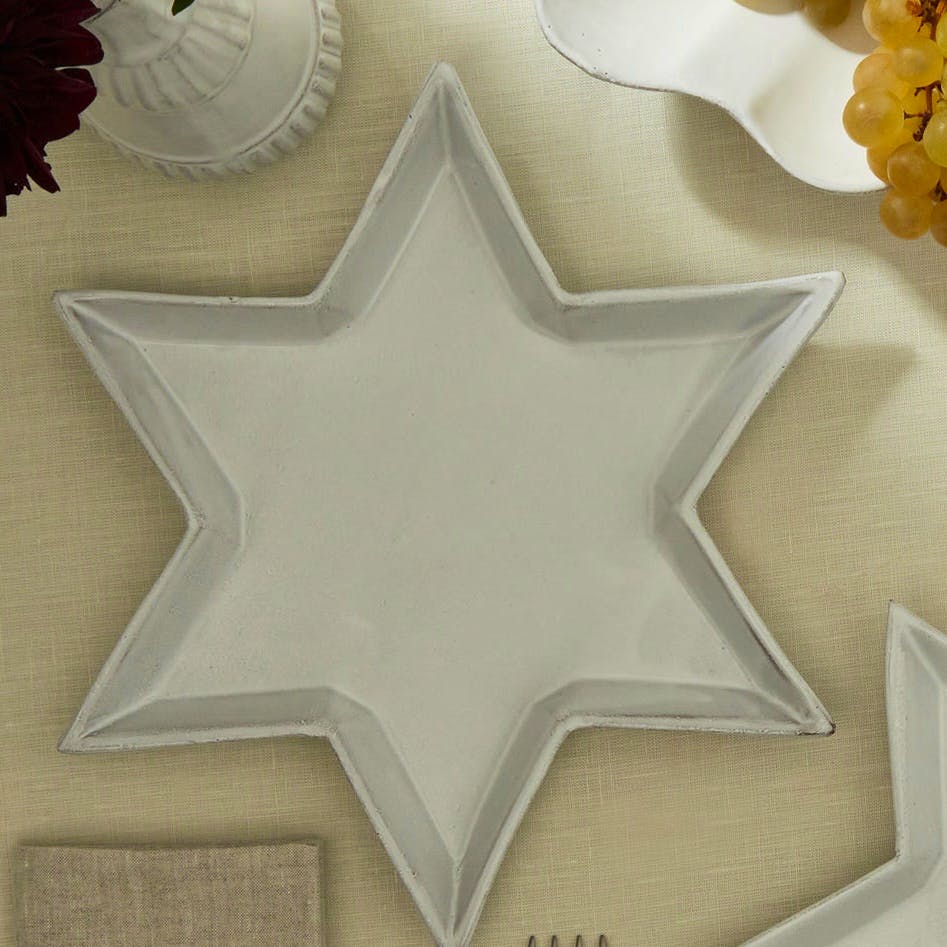 Astier de Villatte Etoile Hand-Glazed Ceramic Side Plate, £94