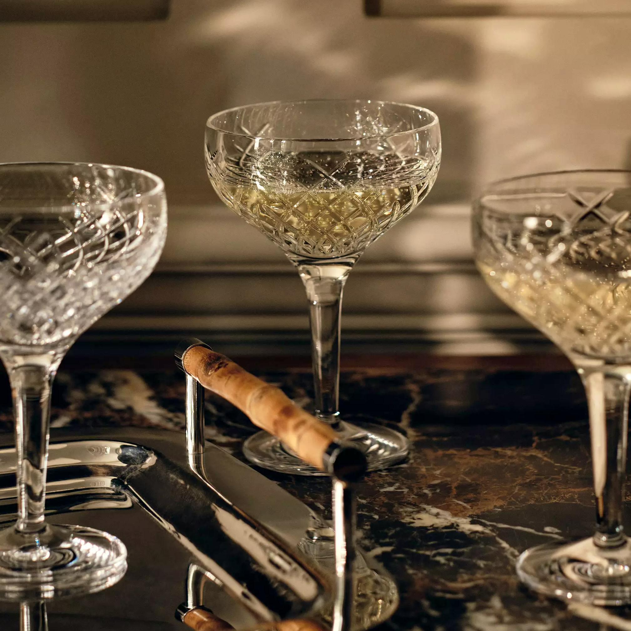 Soho Home Barwell Champagne Coupe Set Of 4, £148
