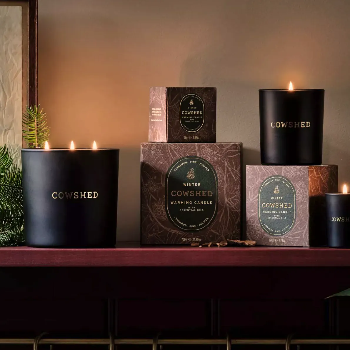 Cowshed Winter Warming Candle, £38