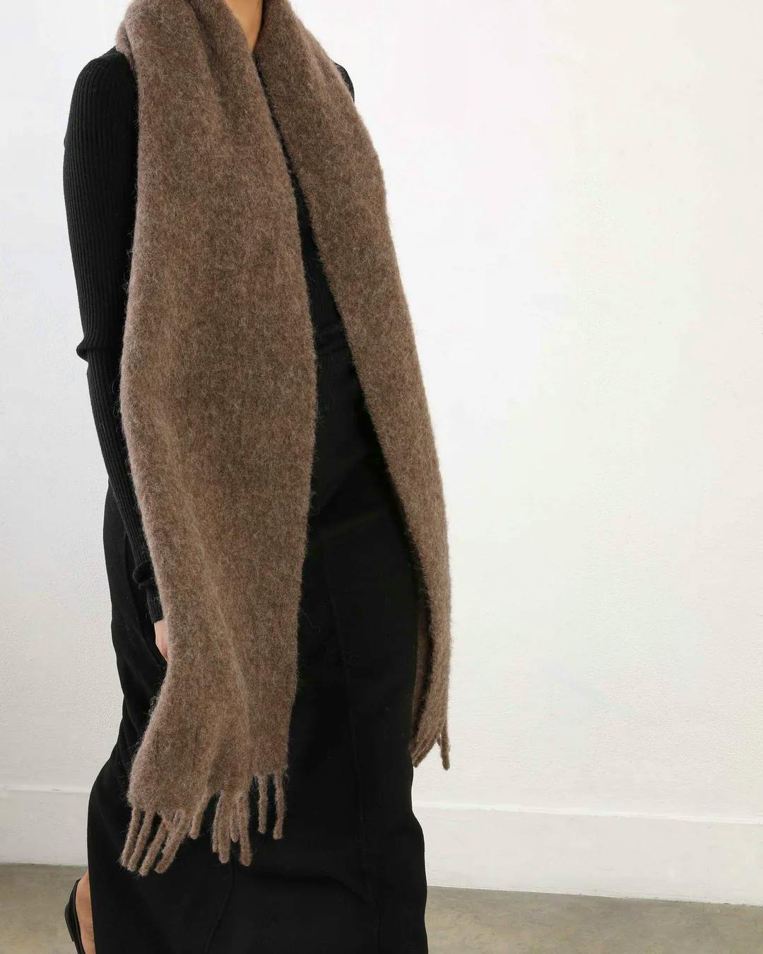 Dear Frances Tabata Alpaca Scarf, £66