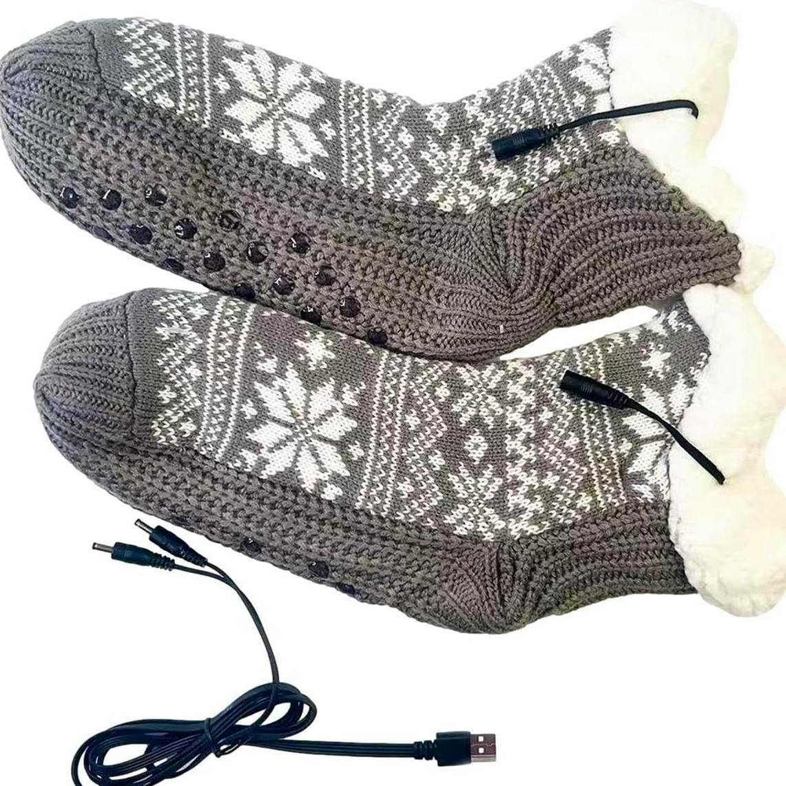 Amazon Electric Heated Socks With Rechargeable Battery, £8.97