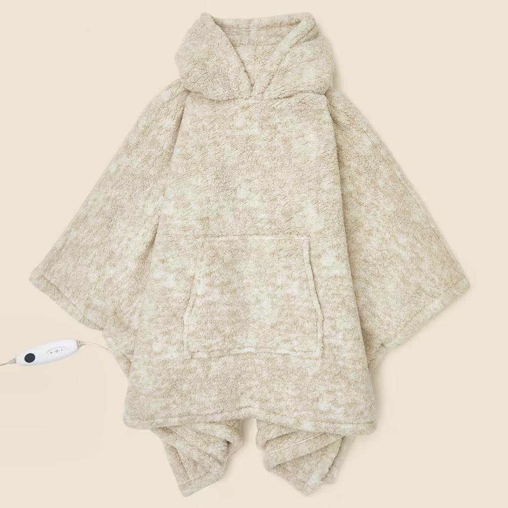 Marks & Spencer Heavyweight Heated Fleece Hooded Blanket, £59