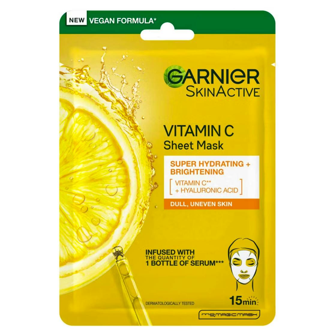 Garnier Vitamin C Sheet Mask, £3.50