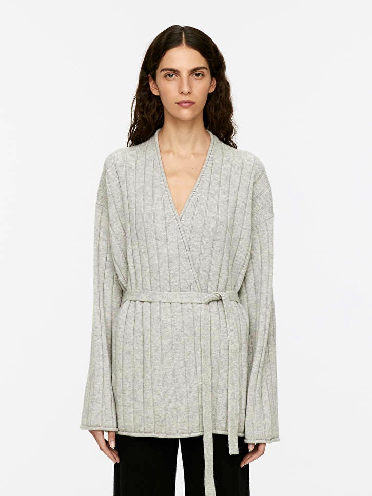Arket Cashmere-Wool Belted Cardigan, £189