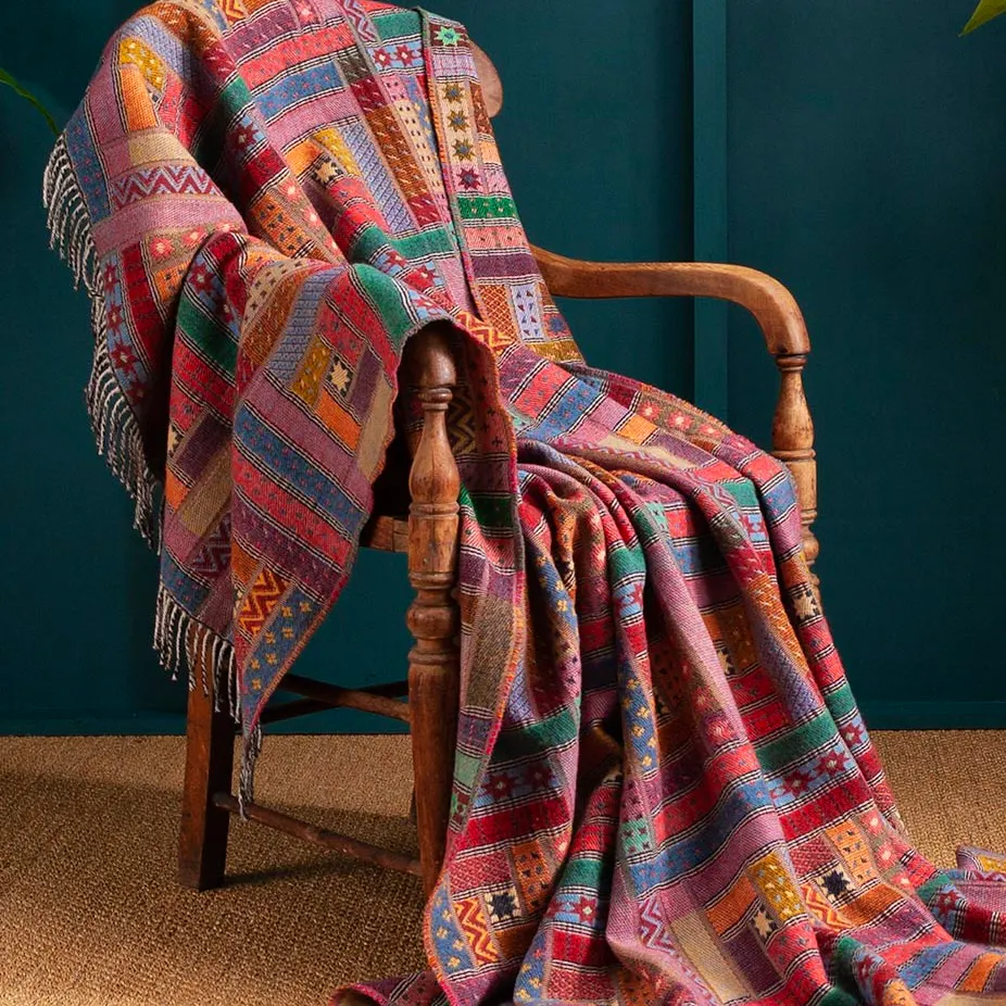 The Wool Company Hebrides Merino Throw Jura, £224