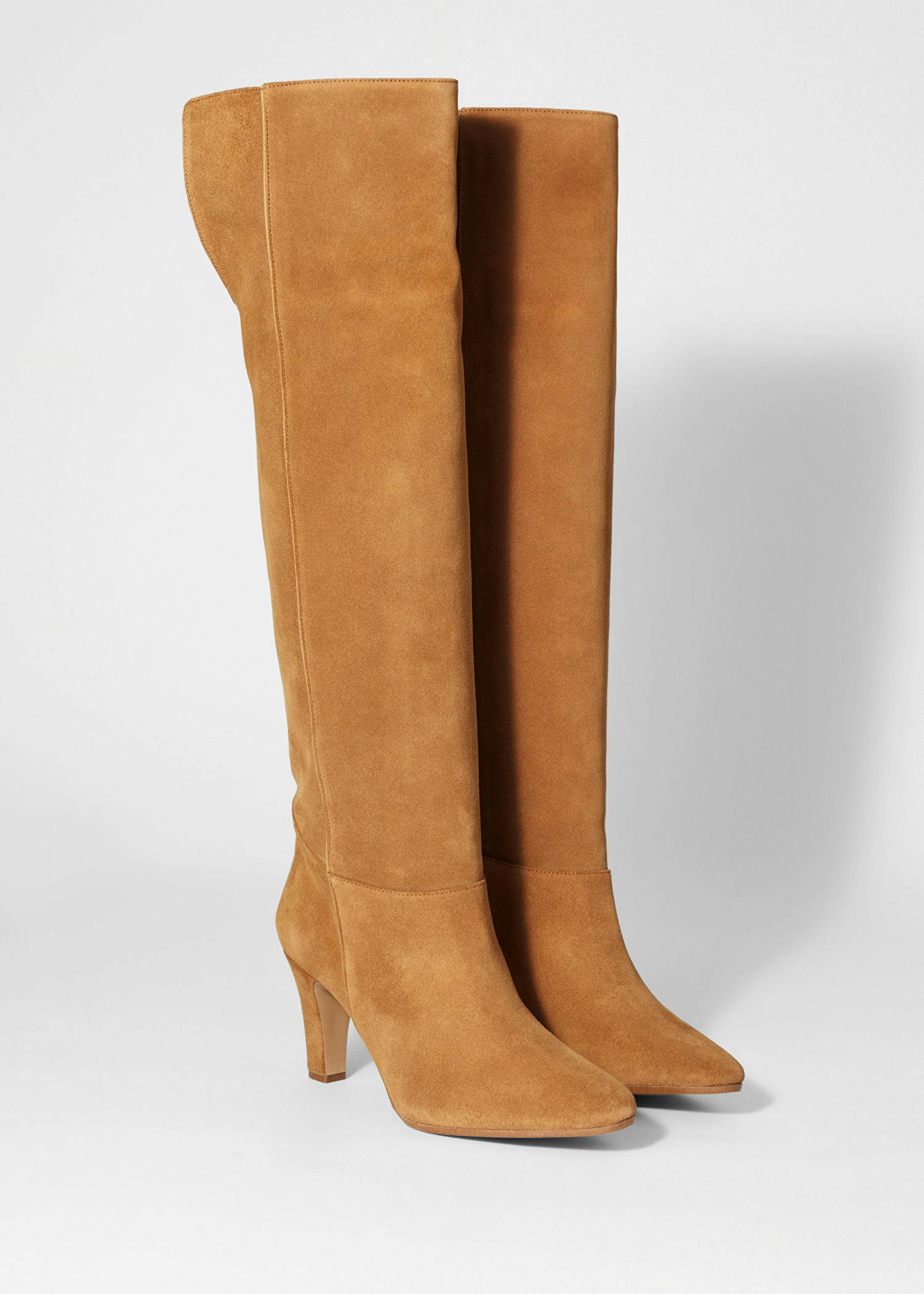 & Other Stories Suede Knee Boots, £345