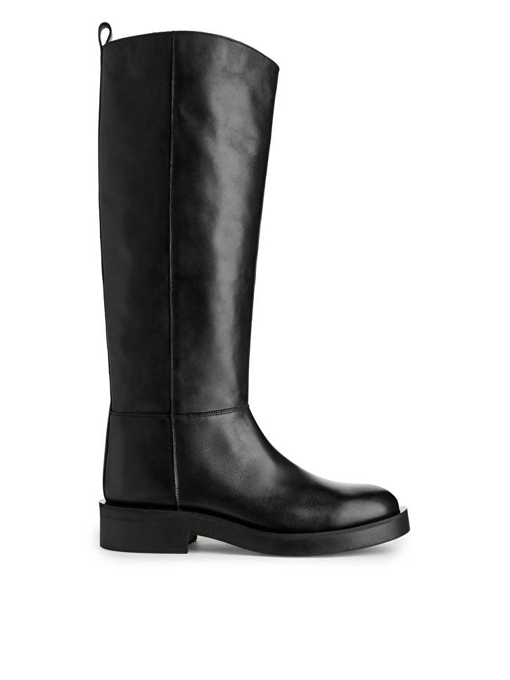 Arket Leather Riding Boots, £279