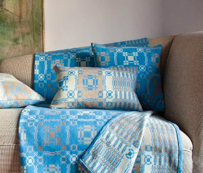 Melin Tregwynt Knot Garden Throws and Blankets, From £189