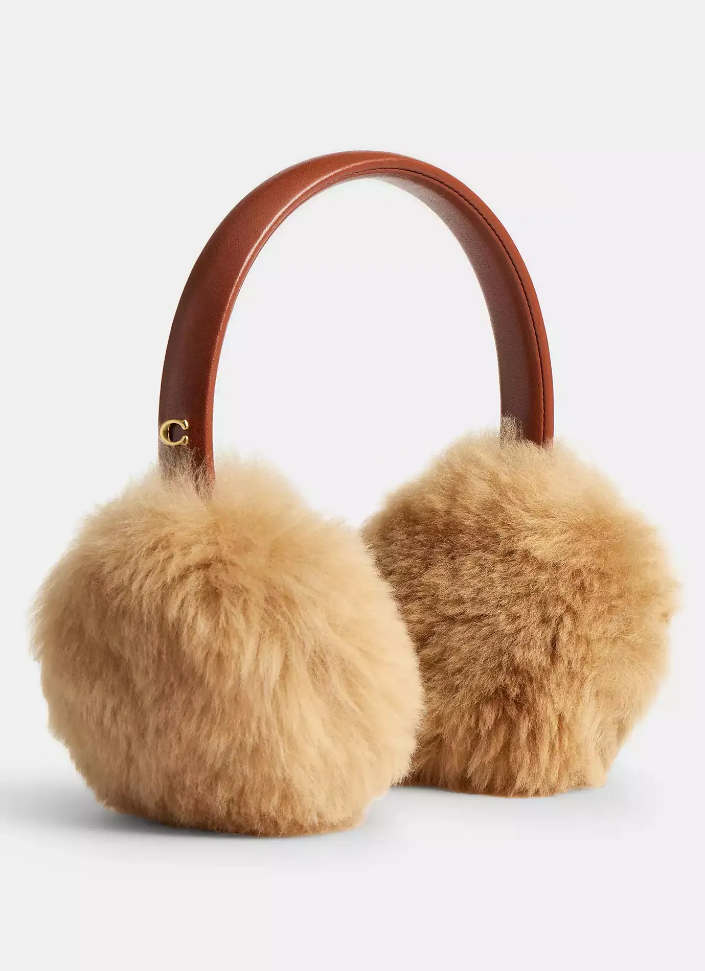 Coach Shearling Earmuffs, £150
