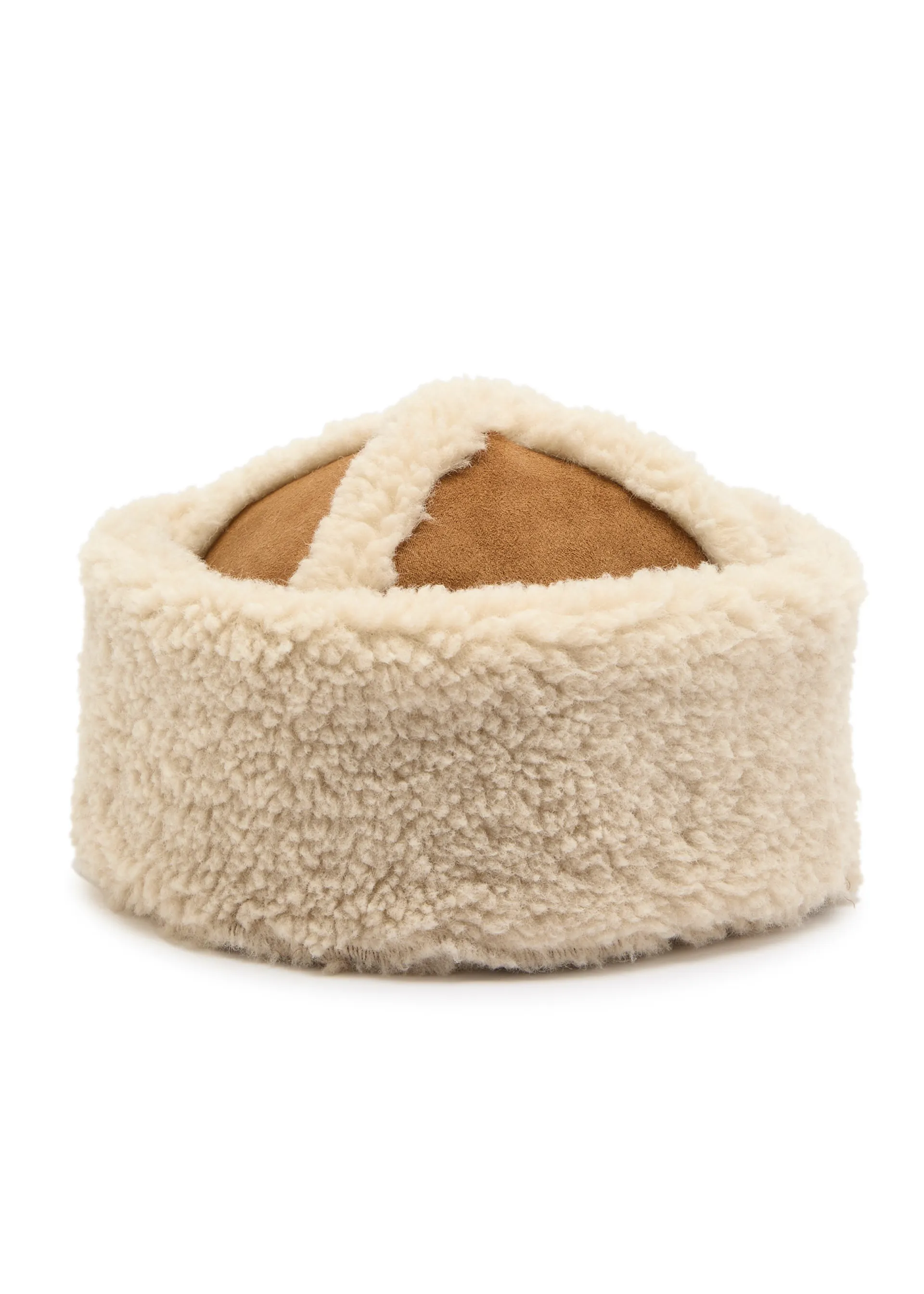 Jakke Arella faux shearling hat, £90
