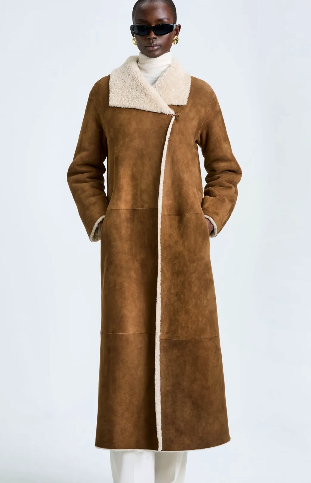 Nour Hammour Shearling Birthday Coat, £1,490